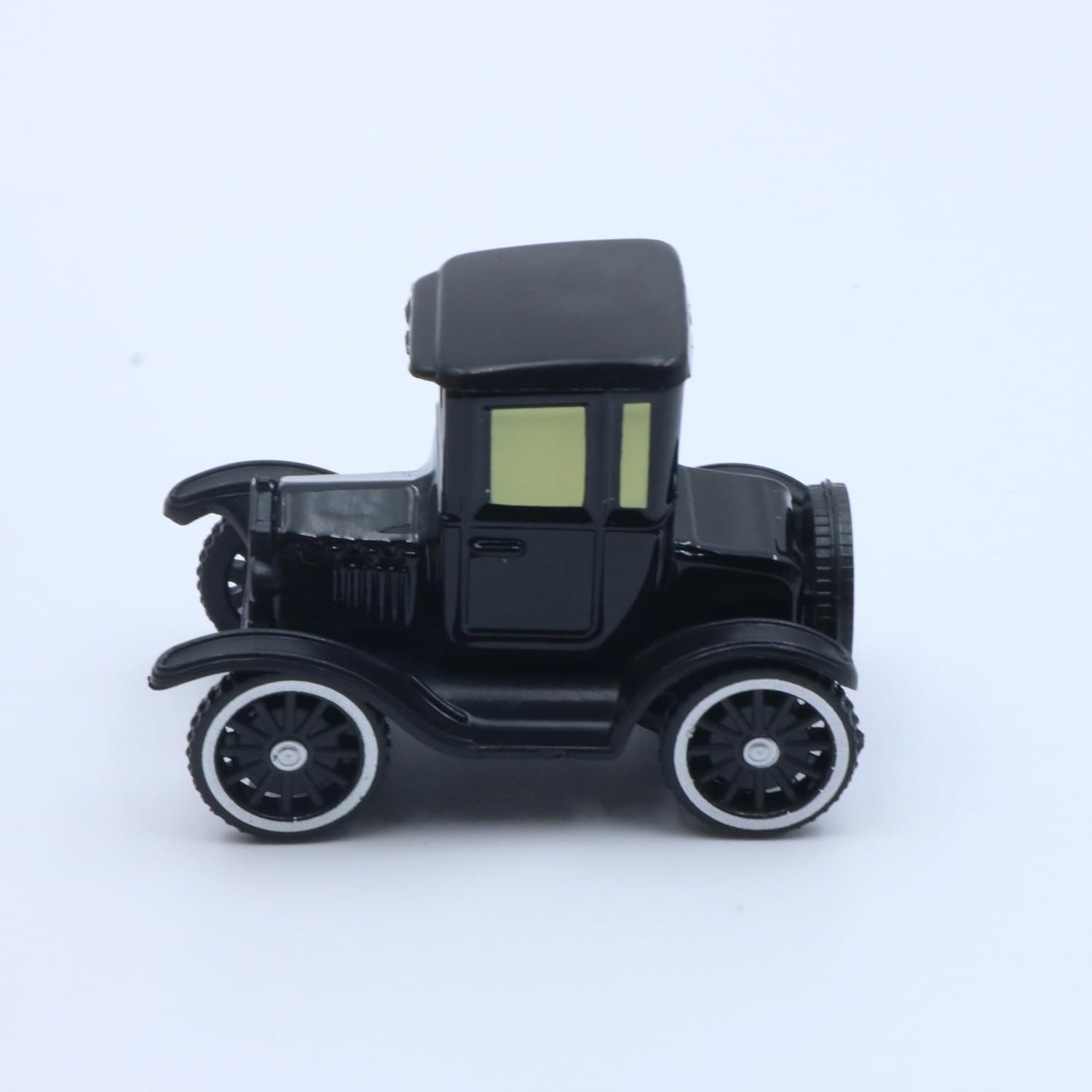 2PCS Metal Mini Toy Car 1:55 Diecast Compact Portable & Collectible Vehicles for 3+ Years Kids Boys Girl Birthday Gift (Black-Doc.Z)