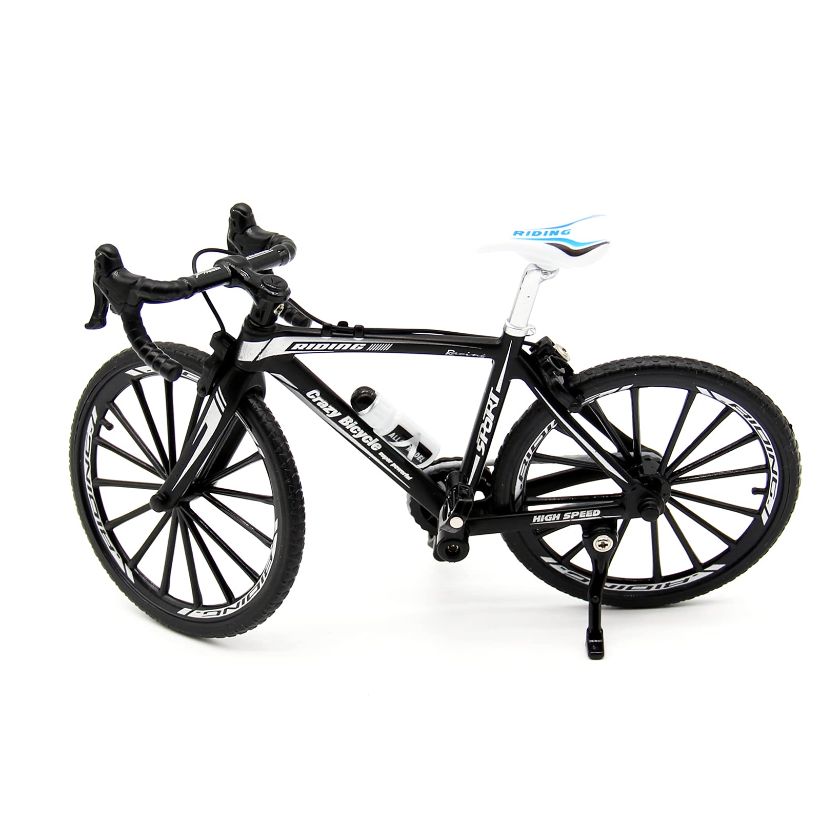 JAMOR Bicycle Model Mountain Bike Toy Racing Toy 1:10 Simulation Bike Mini  Bike Model Zinc Alloy Racing Home Decoration Crafts Miniature Finger