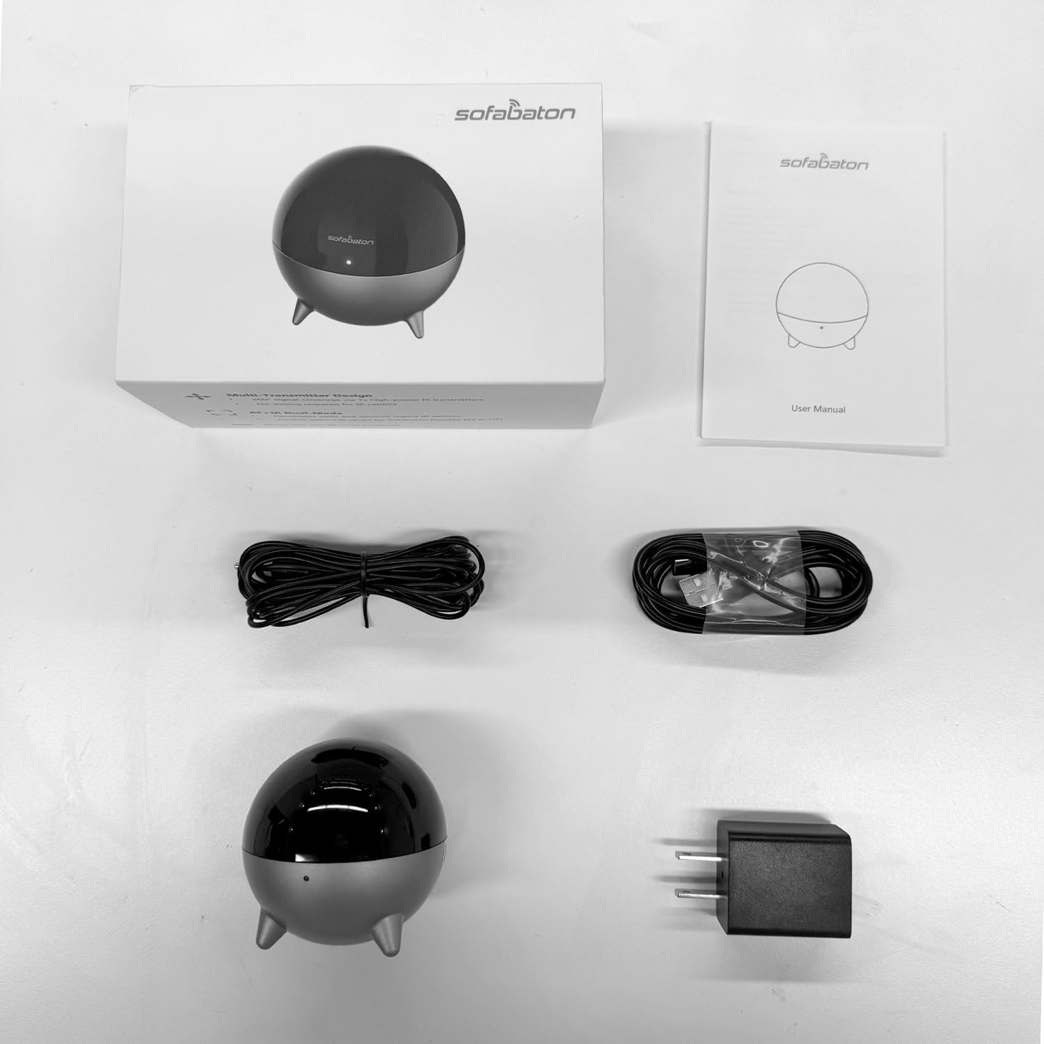 Sofabaton R1 Signal Extender,IR Repeater,IR Extender, IR Blaster- Compatible with X2 Universal Remotes