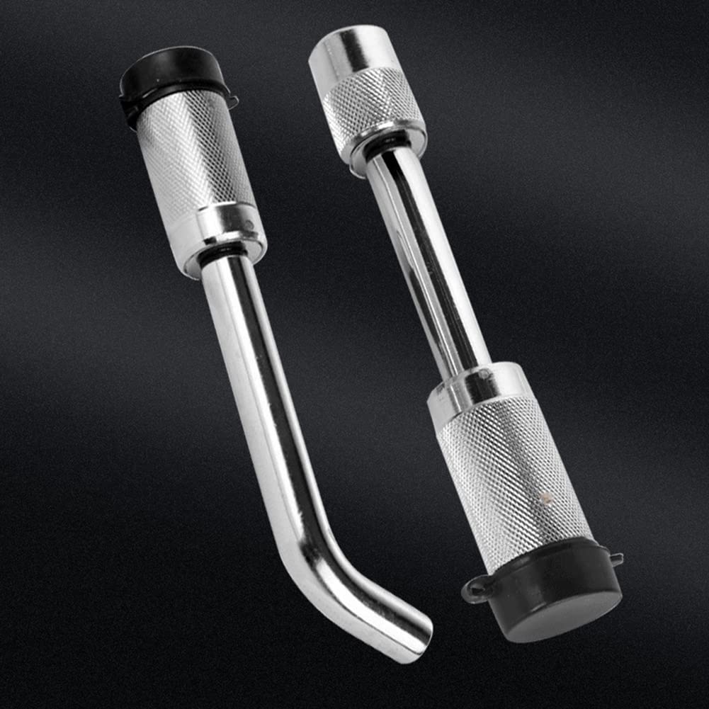 Asudaro Aanhangwagenvergrendeling, roestvrij staal, trekslot, zware belasting, hitch lockpin, set, trekhaak, veiligheidspen met 2 sleutels voor aanhanger, vrachtwagen, auto, fiets, rechte buis Asudaro Aanhangwagenvergrendeling, roestvrij staal, trekslot, zware belasting, hitch lockpin, set, trekhaak, veiligheidspen met 2 sleutels voor aanhanger, vrachtwagen, auto, fiets, rechte buis