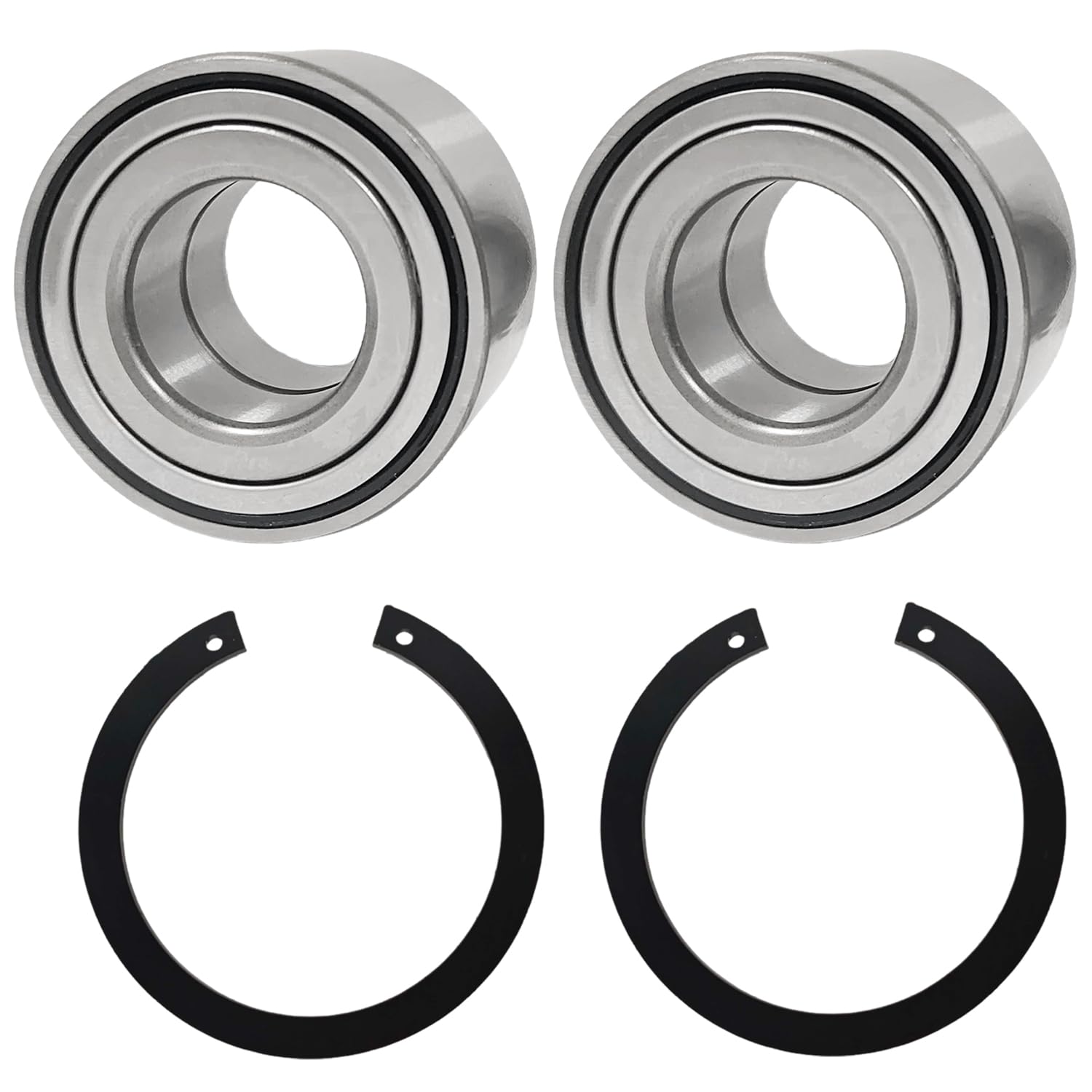 Front Wheel Bearing Kit for Foreman Rubicon 500 TRX500FE TRX500FM TRX500FA Rancher 420 TRX420FA TRX420FE TRX420FM Rubicon 520 TRX520FA TRX520FM 2017-2020 91051-HR3-A21 90651-HR3-A20