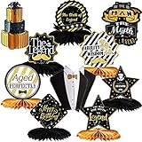 10 Pieces The Man The Myth The Legend Centerpiece Father's Day Table Decor Father's Day Honeycomb...