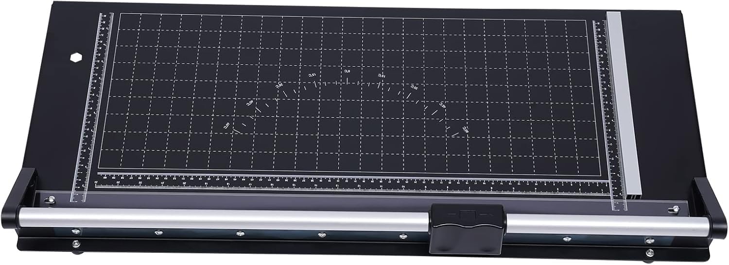 Taglierina Rotativa Manuale di Precisione da 91 Cm (36 Pollici) per Lavori Pesanti - Taglierina Fotografica Affilata per Lavori Professionali, Scrapbooking E Progetti Fai da Te. 24inch