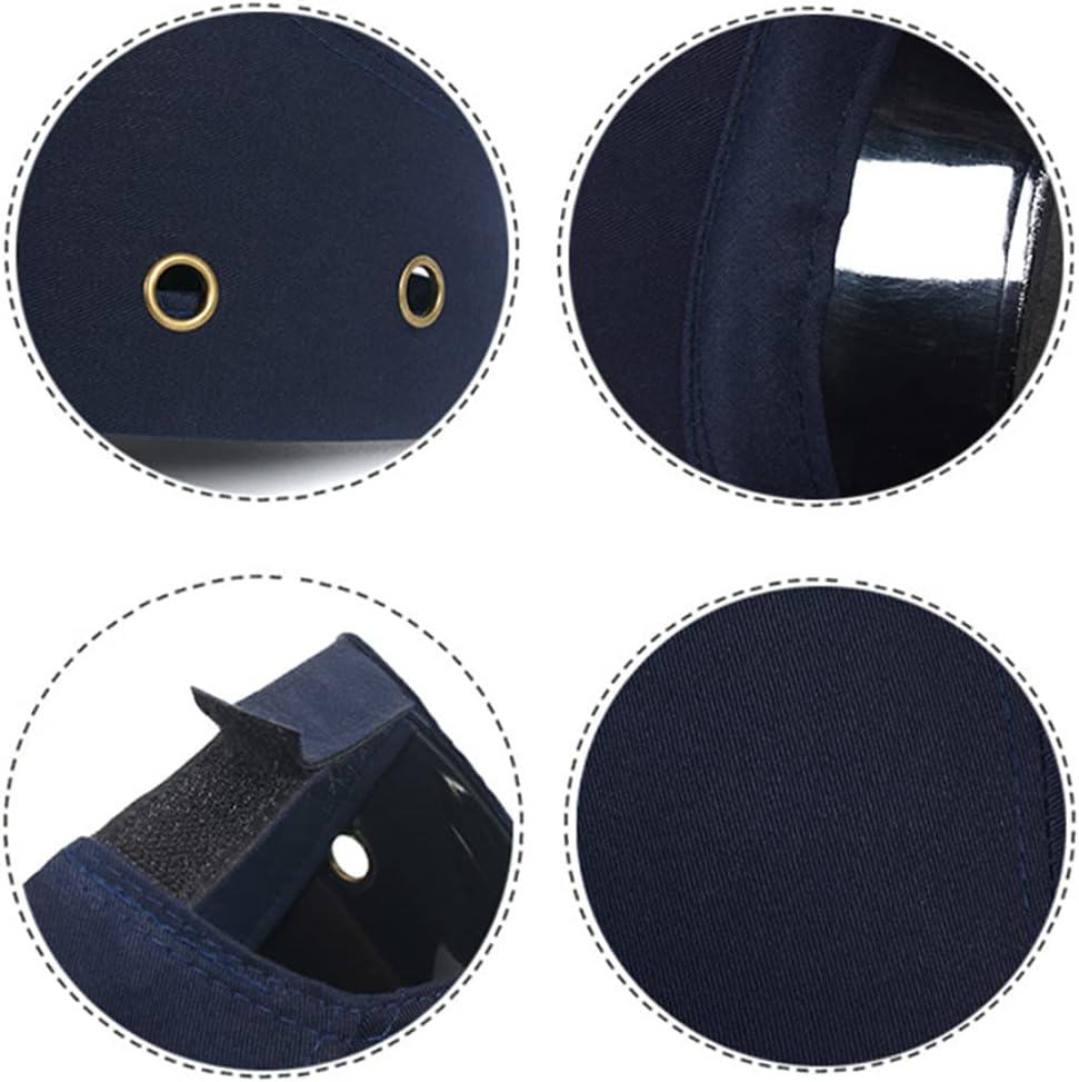 Baseball Bump Cap, Safety Hard Hat Comfortable Lightweight Head Protection Cap Adjustable Four Vents Protective Hat (Dark Blue)