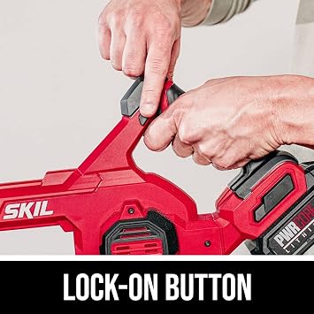 SKIL 2x20V PWR CORE 20 XP Brushless 7-1/4 Rear Handle Circular Saw Kit with Jobsite Blower (CR5429B-20 & JB4712B-00)