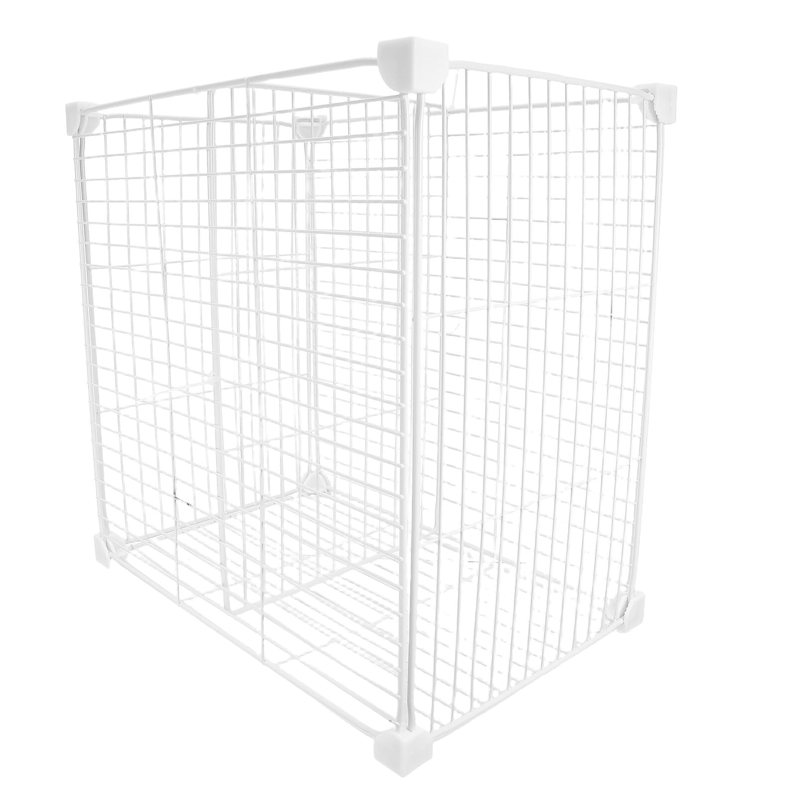 SHINEOFI Divisor Modular para Congelador 2 Compartimentos Organizador de Estantes de Malla Metálica Resistente a Bajas Temperaturas Sistema de Separación para Cajón de Almacenamiento de