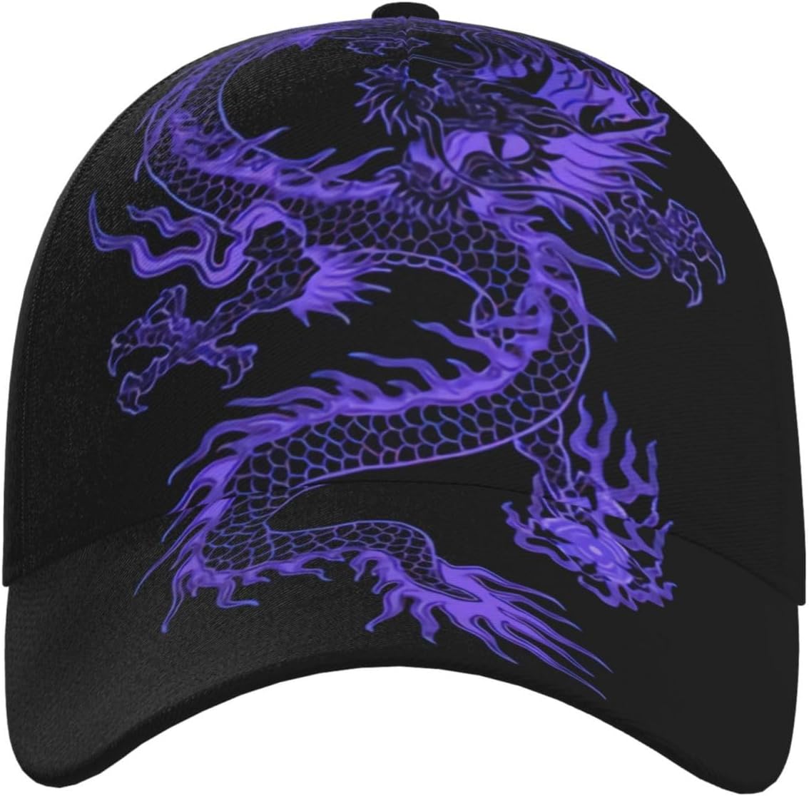Red Dragon Hats Women Men Dragon Baseball Hat Unisex Packable Summer Travel Beach Sun Hat
