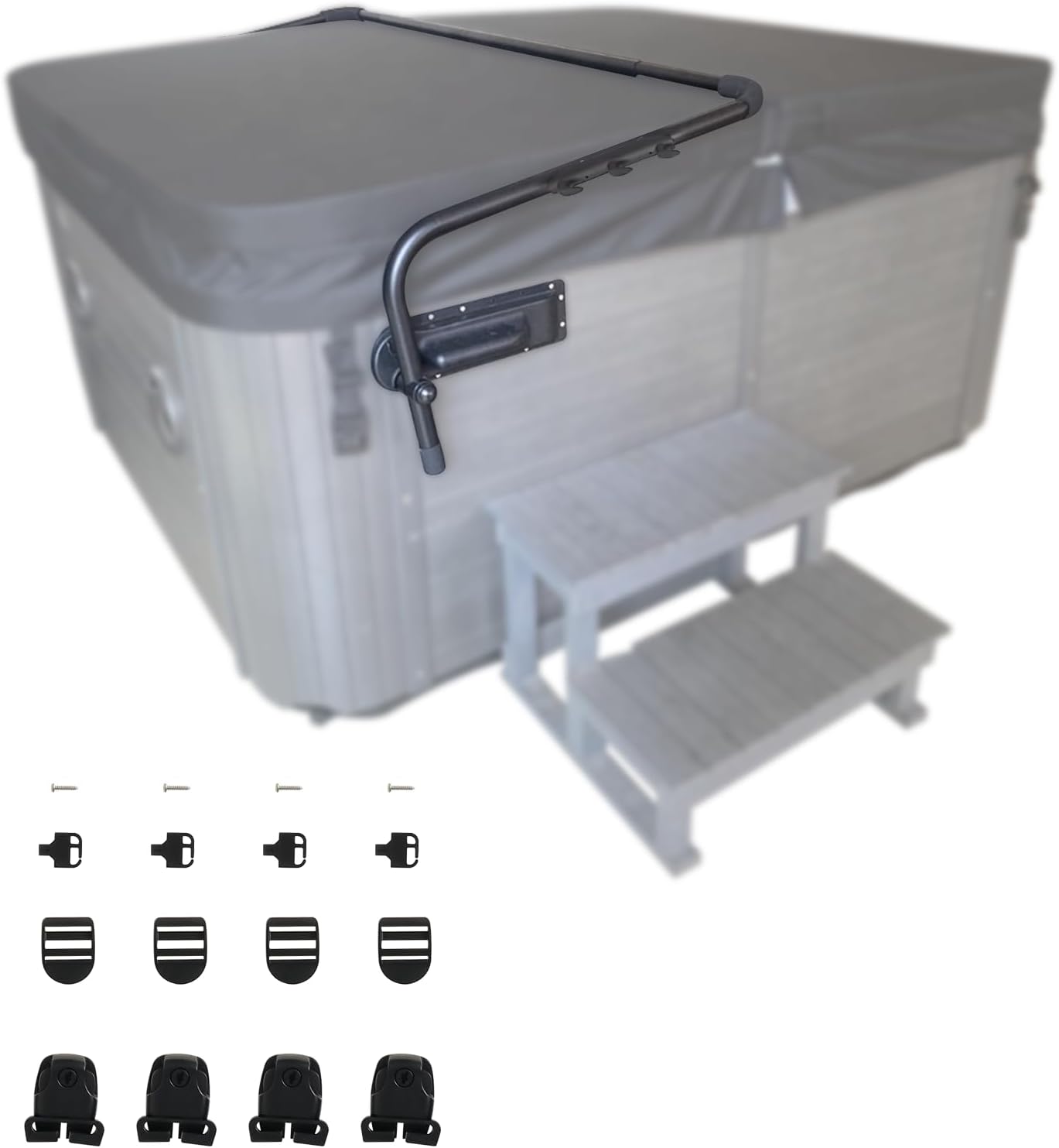 Hot Tub Spa Cover Lifter, Spa Cover Hydraulic Lift System