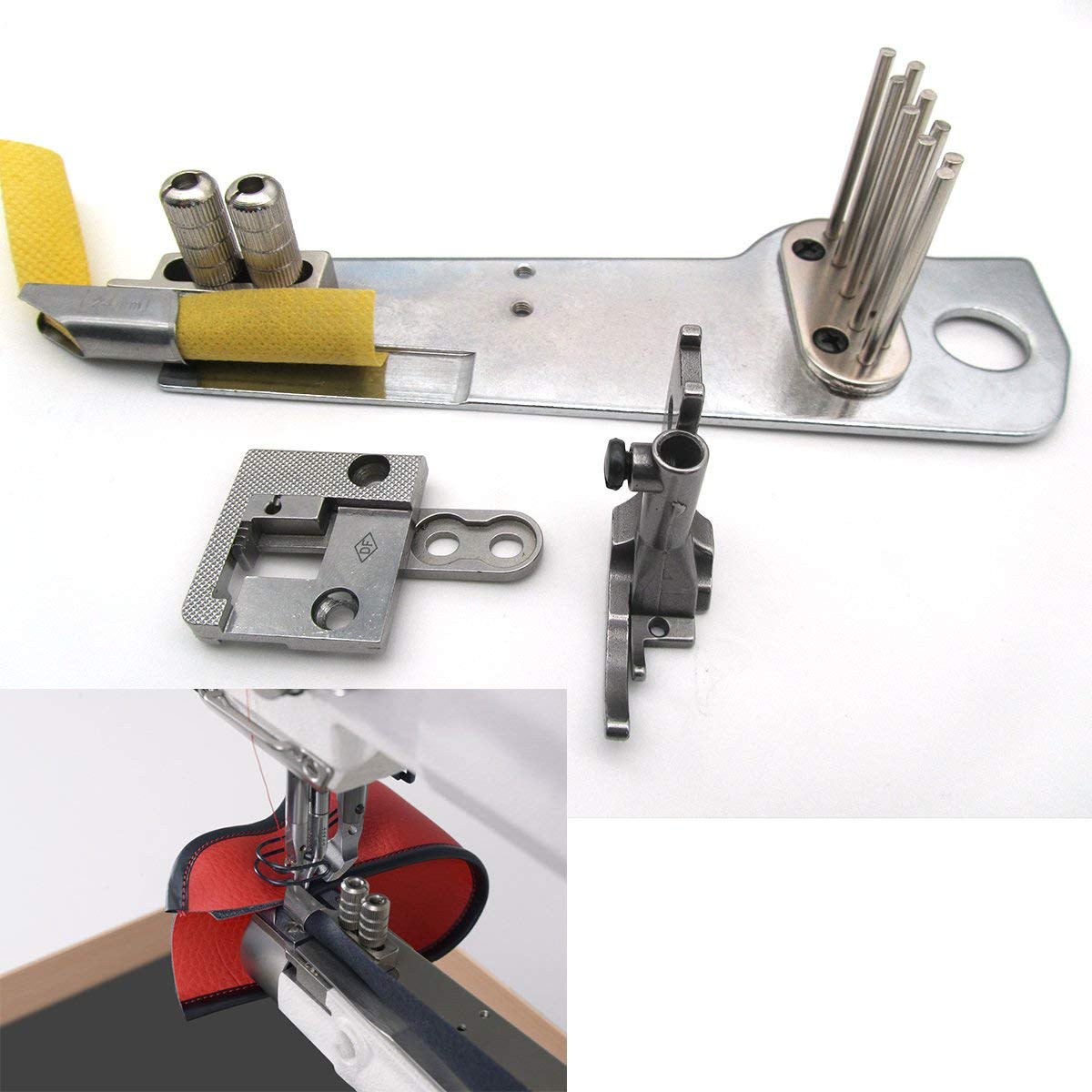 CKPSMS Brand - #BGB-335 1SET with Binder and Gauge Set Complete Binding Attaching fit for PFAFF 335 (Tape Size:10mm)