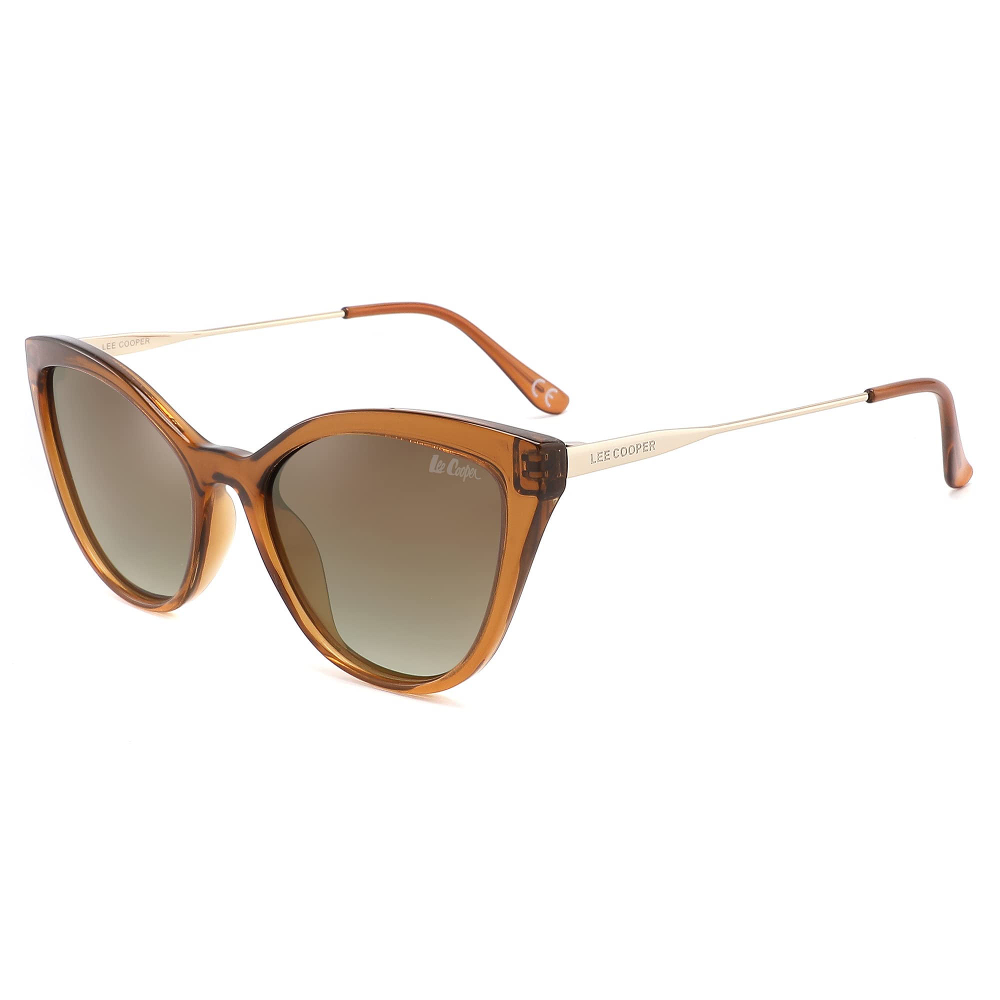 Lee CooperWomens Cateye Polarized Sunglasses