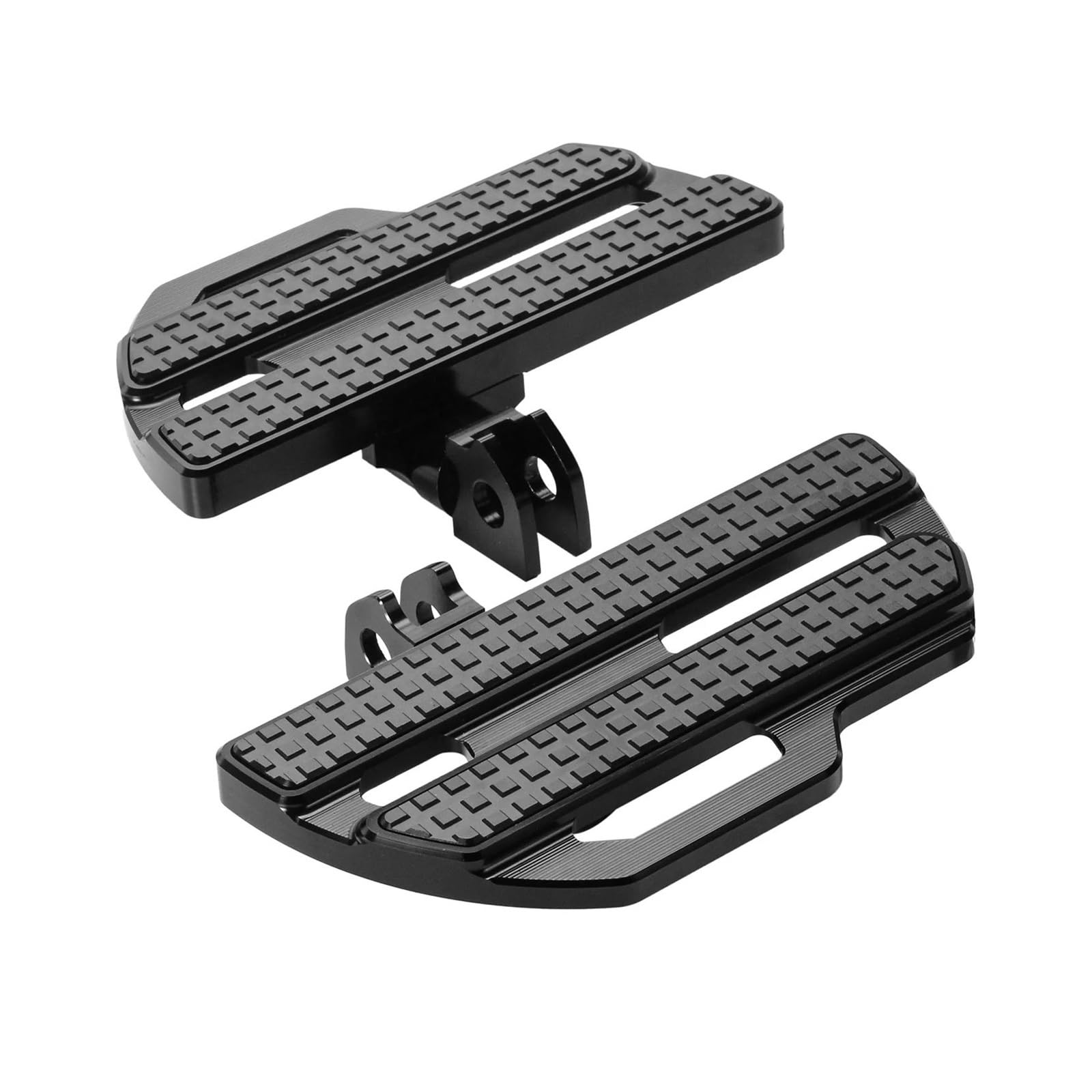 Estriberas Anchas para Kawasaki para Vulcan S 650 EN650 2015-ON Accesorios para Pedales Moto Y Plataforma Delantera Conductor Reposapiés Motocicleta(1 par Negro)