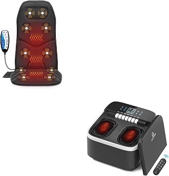 COMFIER Foot Massager Machine & Massage Seat Cushion