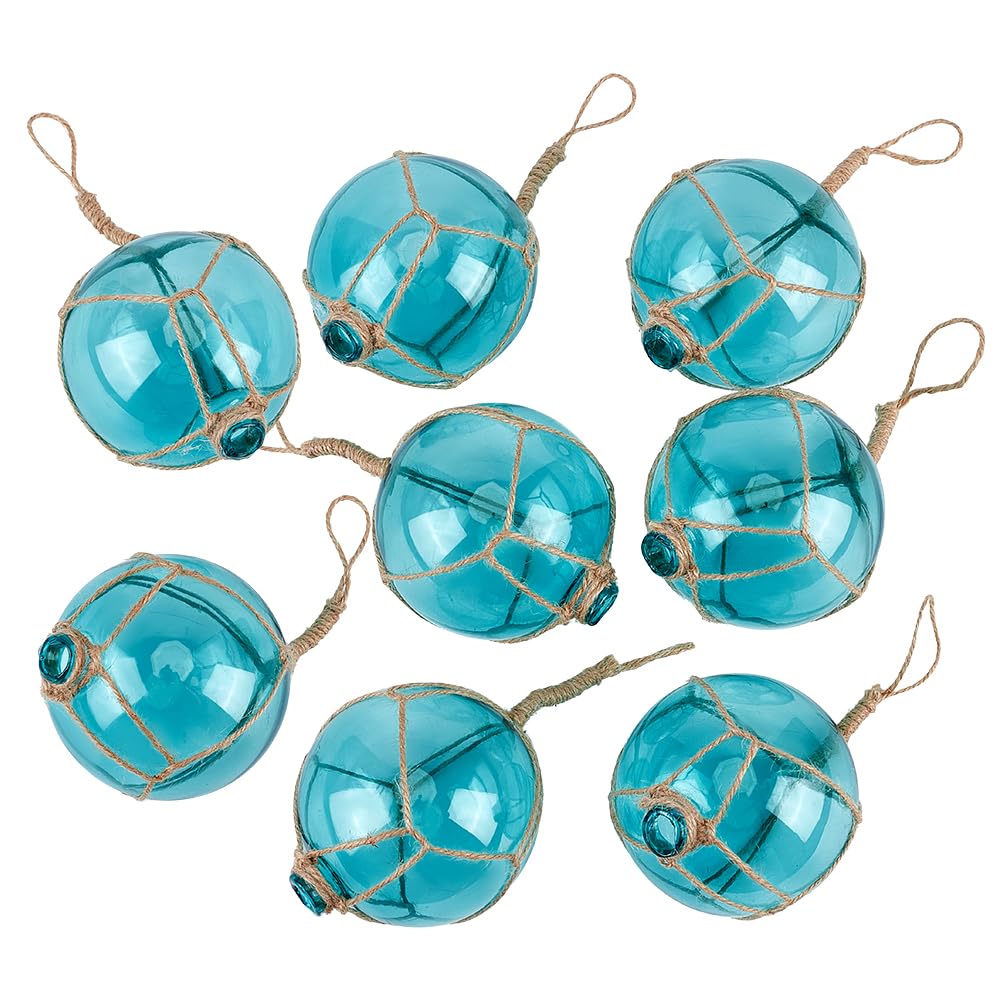 PH PandaHall 8 galleggianti da pesca in vetro da appendere