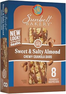 Almond Sweet & Salty Chewy Granola Bars, 8-1.0 OZ Bars