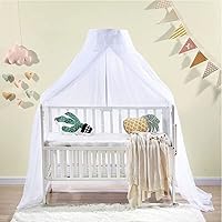 Vista 7 de Vilemoon Soporte para toldo de cuna, juego de soporte de mosquitero ajustable de metal para rejilla de mosquitero accesorios