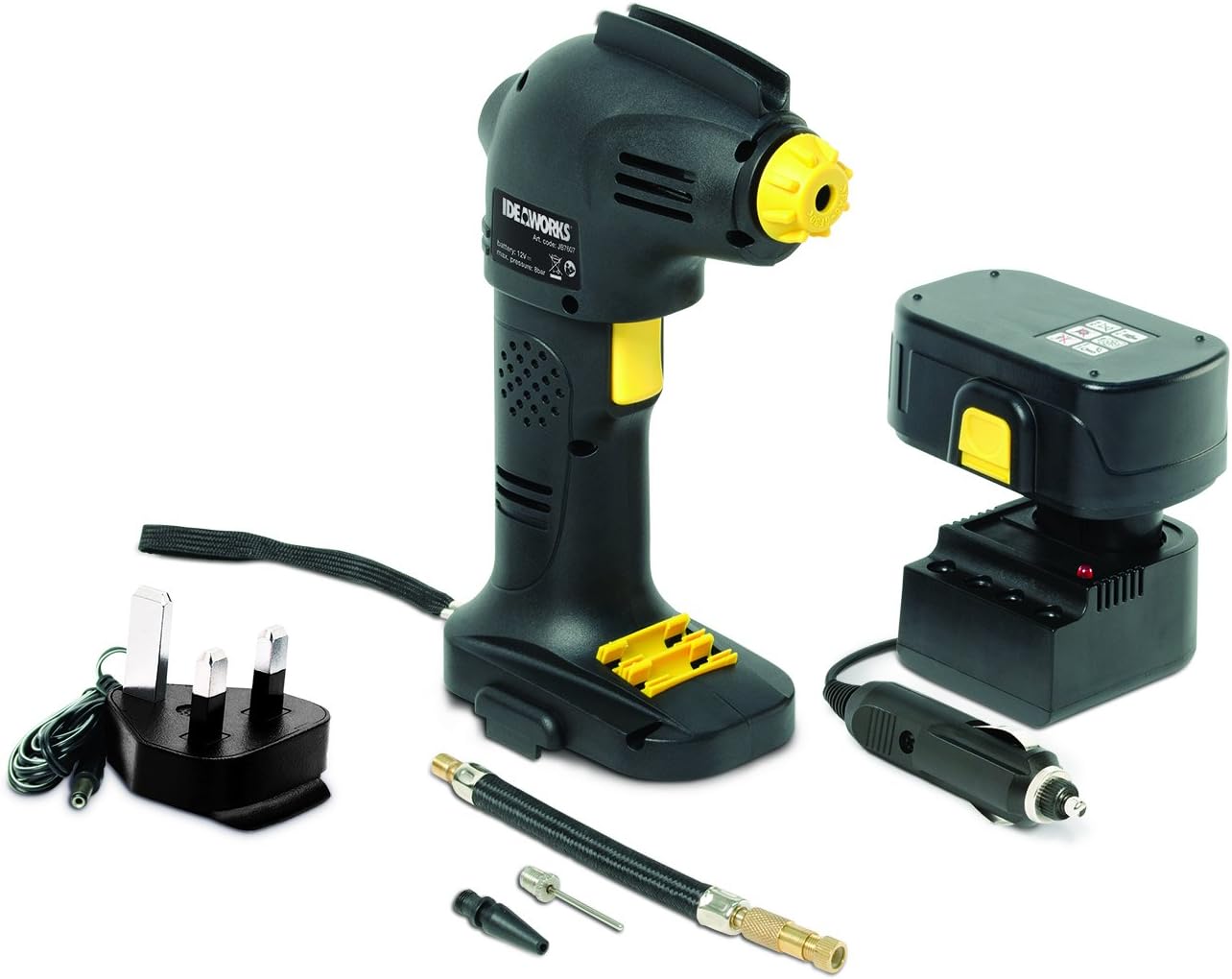 Ideaworks Cordless Inflator, Black