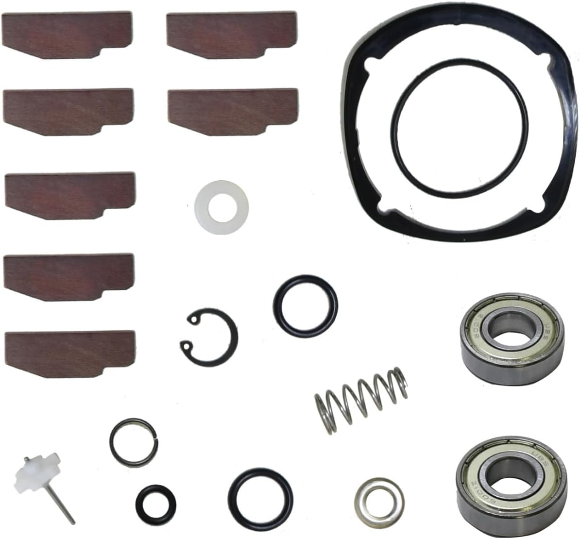 #2135-TK2 Tune-Up Kit 2350X 2135Ti 2135PTi 2135TiMax 2350XP 2135 2135Ti 2350XP MT1769 1/2-Inch Impact Wrench Parts Rebuild KIT Quality Durable New Replacement Parts For Ingersoll Rand