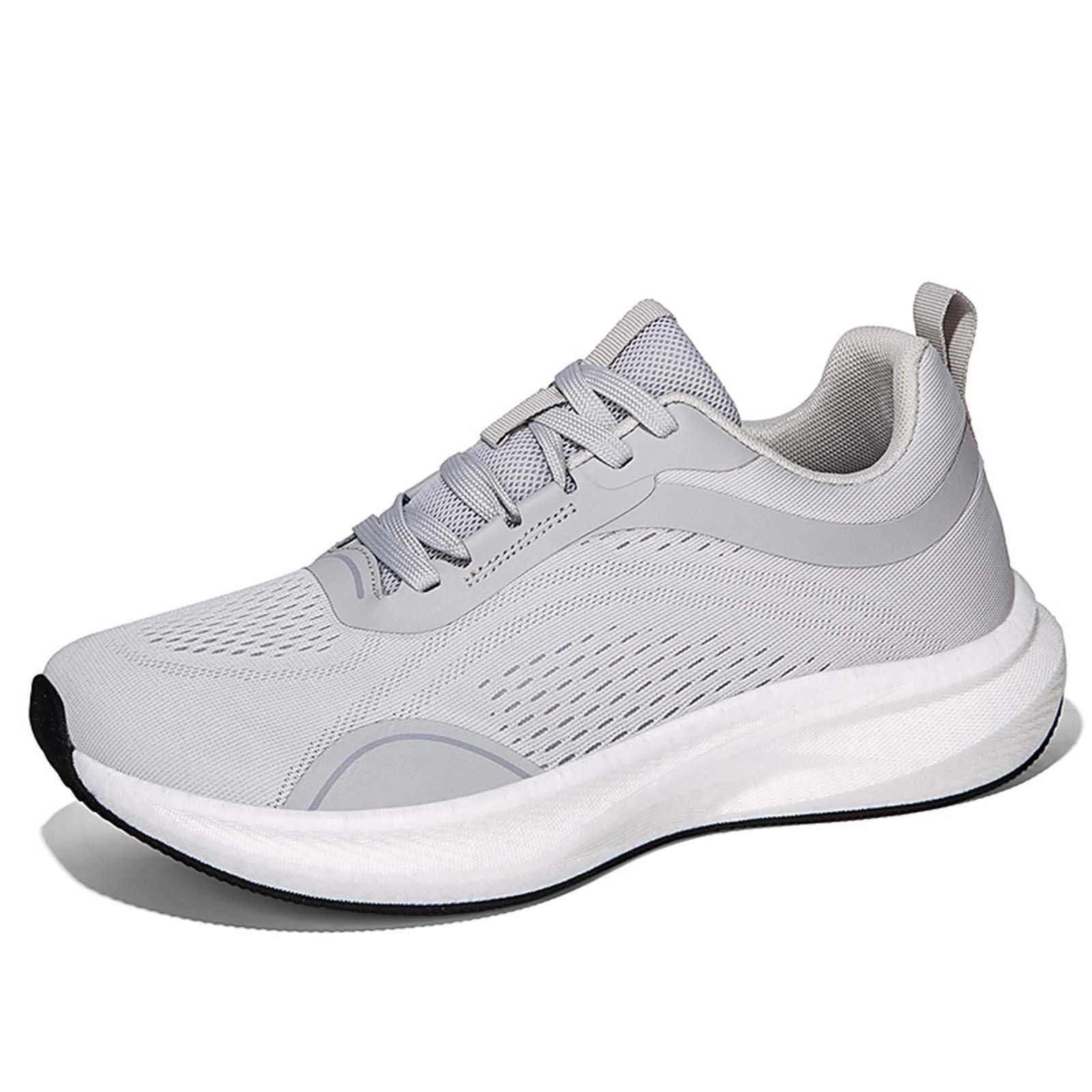 Scarpe Uomo Running Sneakers Uomo Estive Scarpe Pianta Larga da Ginnastica Donna Traspiranti con Punta Larga - Sneakers Casual in Rete Allacciate per Uso Quotidiano e Calzata Comoda Sneaker Basket