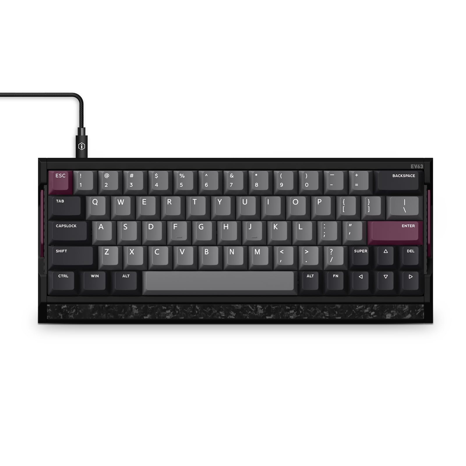 キーボード IQUNIX EV63 Hall Effect Keyboard Dark IQUNIX EV63 Hall Effect Keyboard – IQUNIX.com