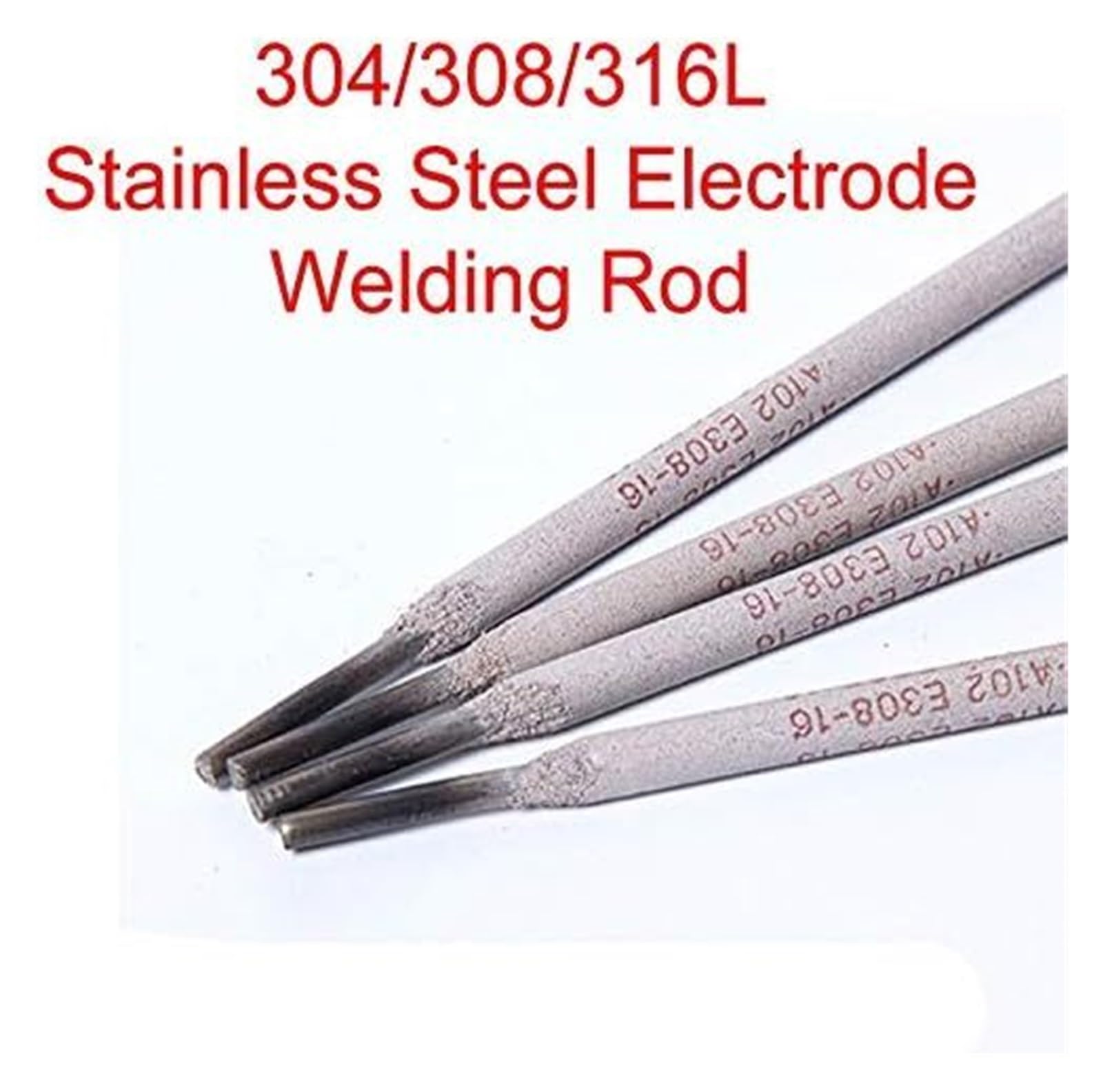 Aluminiowy drut spawalniczy, pręty 1 kg Wiele rozmiarów 300 mm 304 308 Stal nierdzewna 316L do maszyny(316l Stainless Steel,2.0mm)