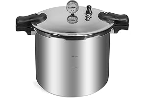 Martha Stewart Pressure Cooker: Barton Pressure Canner with Built-in Pressure Gauge for Home Canning