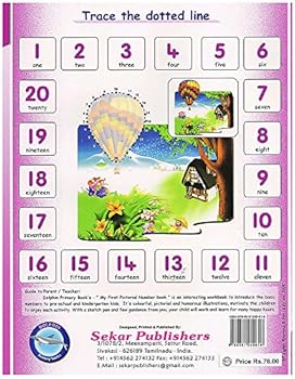 Loose Leaf Pictorial Number Book