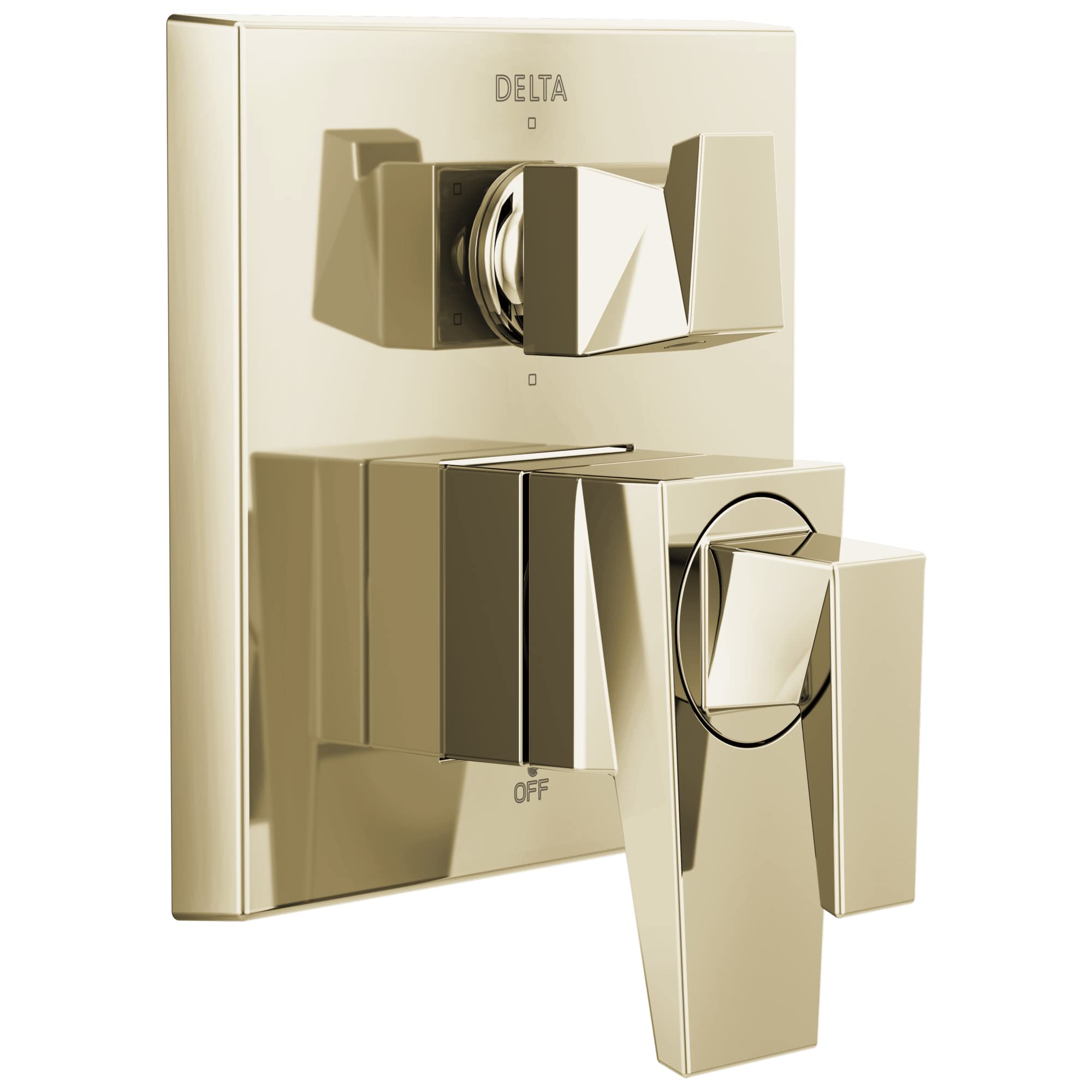 Delta Robinet Trillian garniture douche fini sans trace nickel poli inverseur