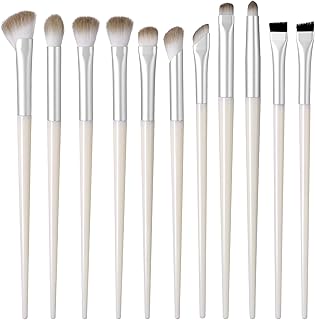 Juego de 10 brochas de maquillaje de ojos pro...