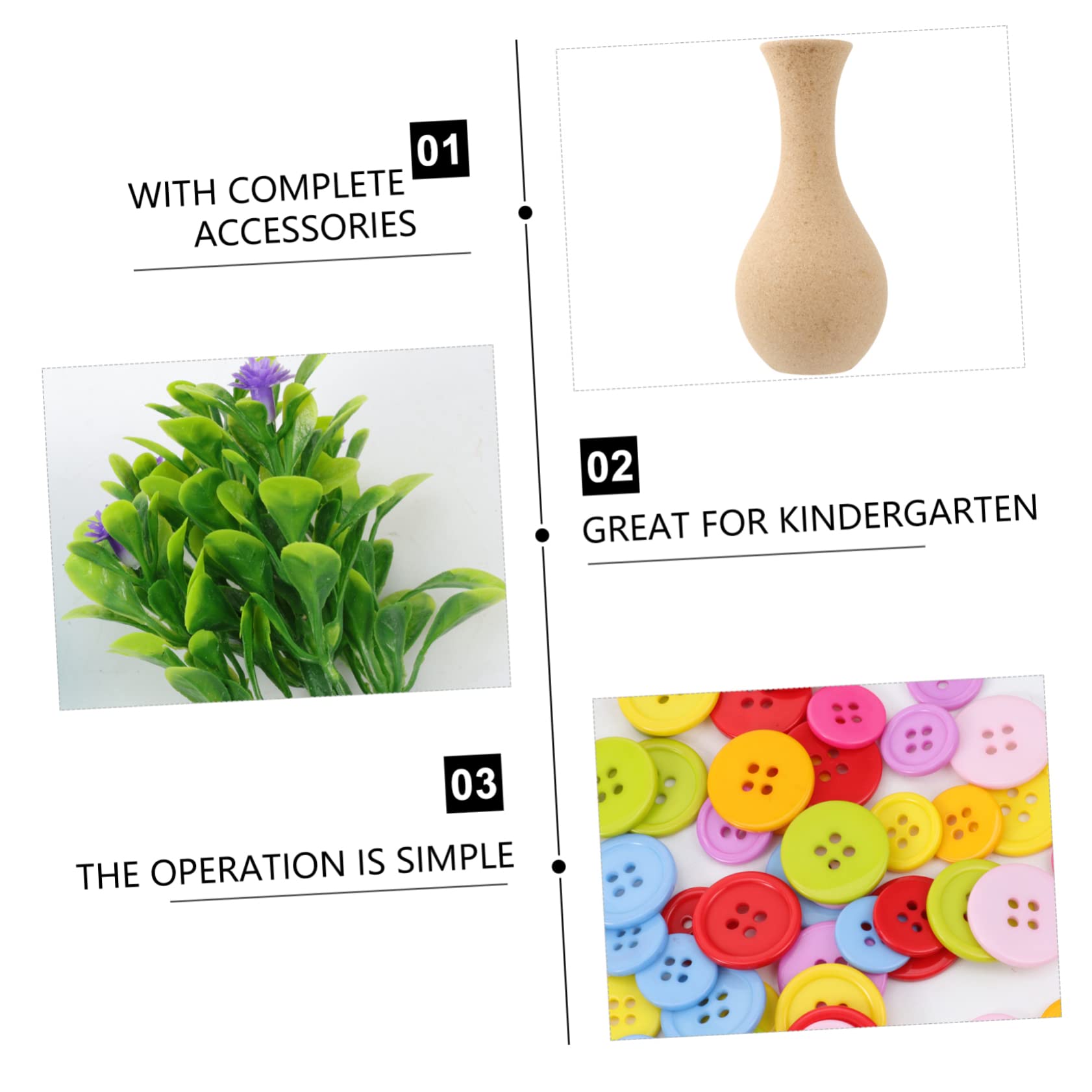 小学生が作った花瓶 小学生が作った花瓶 小学生が作った花瓶