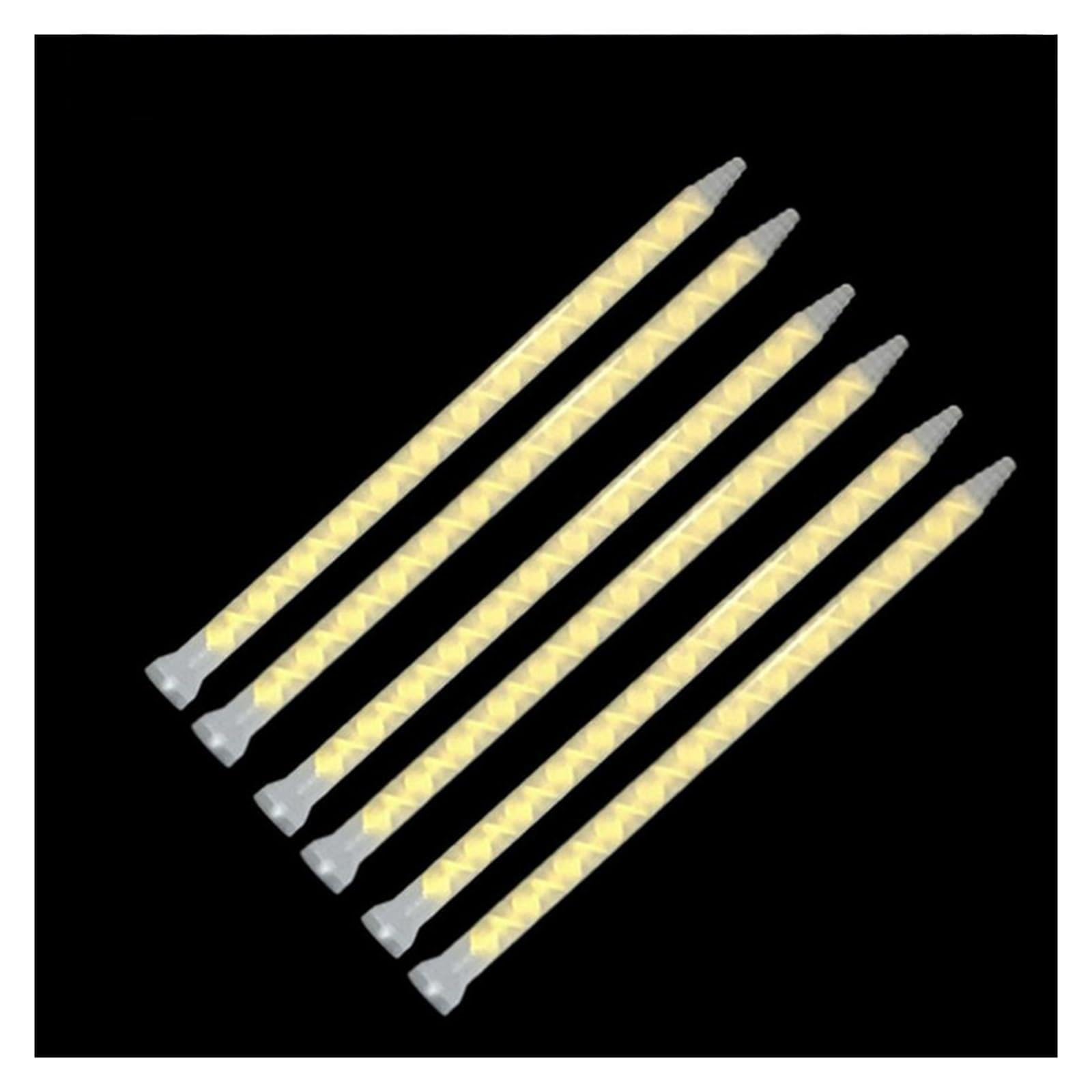 Varnok Yellow 20Pcs Resin Ab Glue Epoxy 275Mm Mixing Nozzle