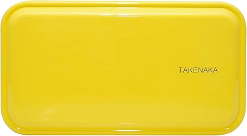 Miniatura 4 de TAKENAKA Caja de aperitivos Bento para el almuerzo perfecto, lonchera ecológica fabricada en Japón, botella de plástico reciclable, apta para