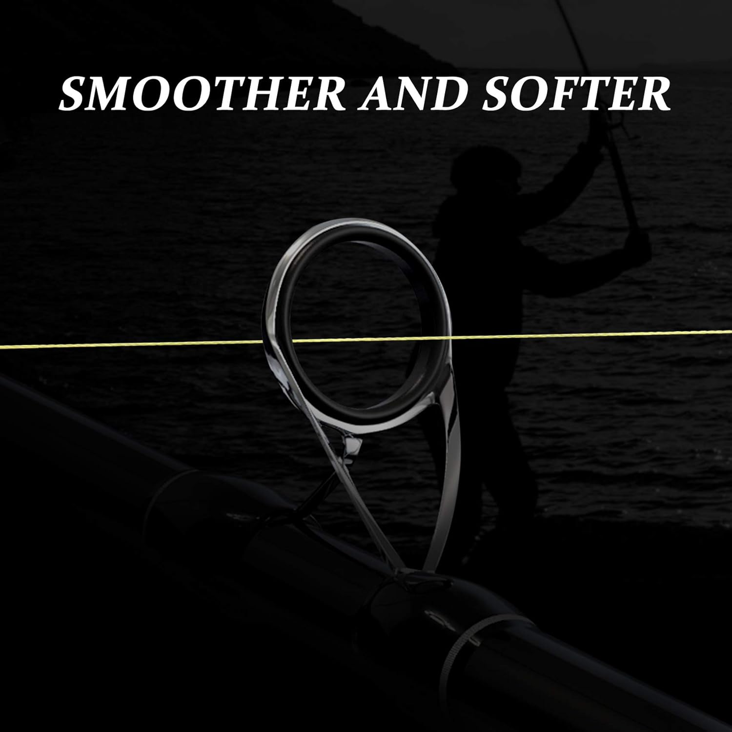 FISHARE PE 4 & 8 Strands Braided Fishing Line, 10 20 30 40 50 LB Sensitive Braided Lines, Super Performance and Cost-Effective, Abrasion Resistant : Sports & Outdoors