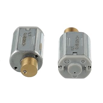 BOJACK N20 DC Vibration Motor 2PCS 3V 8000RPM Powerful Small Electric Motor Micro Vibrating Motor