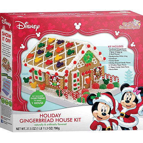 Crafty Cooking Kits Disney Holiday House Kit, Gingerbread, 27.5 Ounce