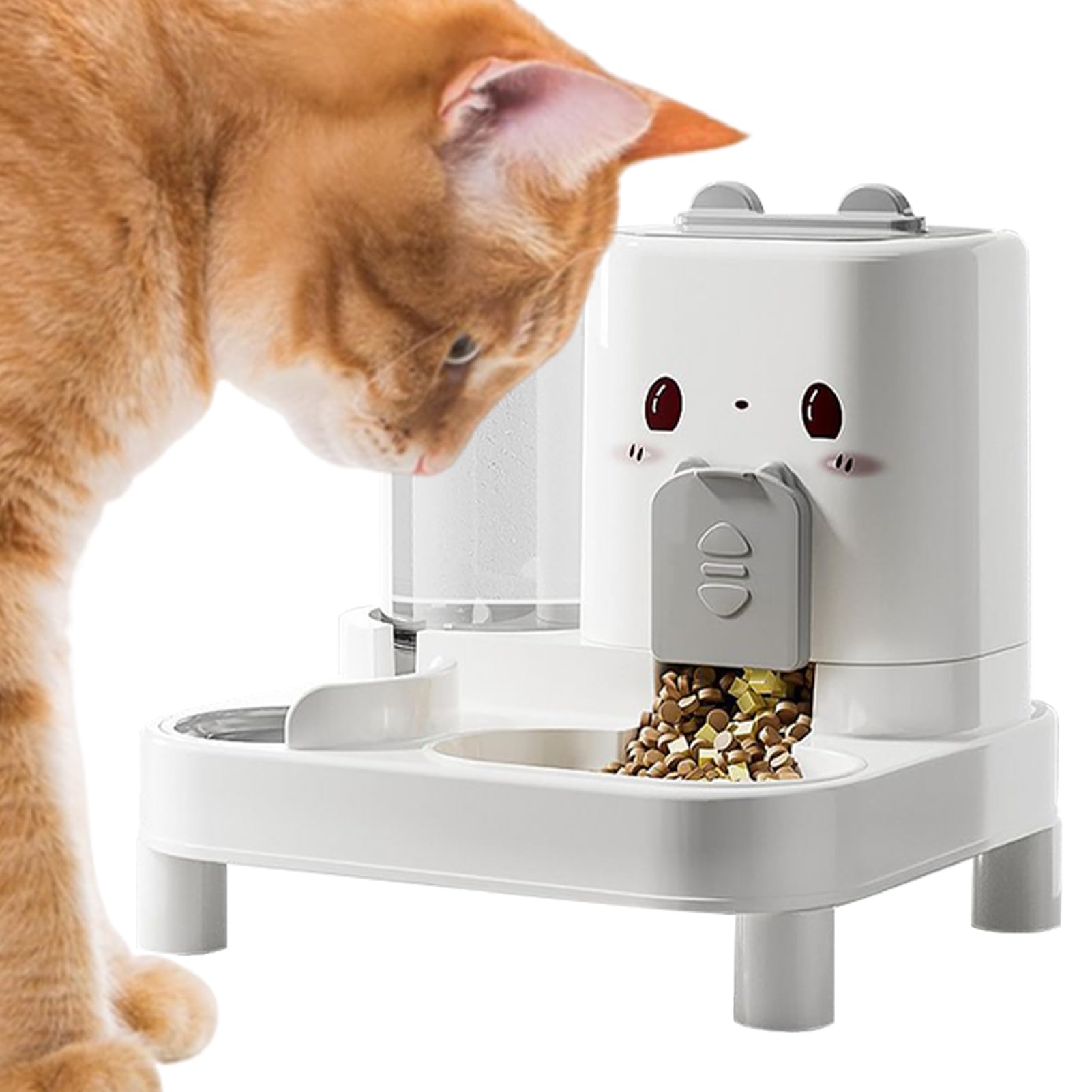 Distributeur automatique de nourriture chat intérieur connecté et autonome