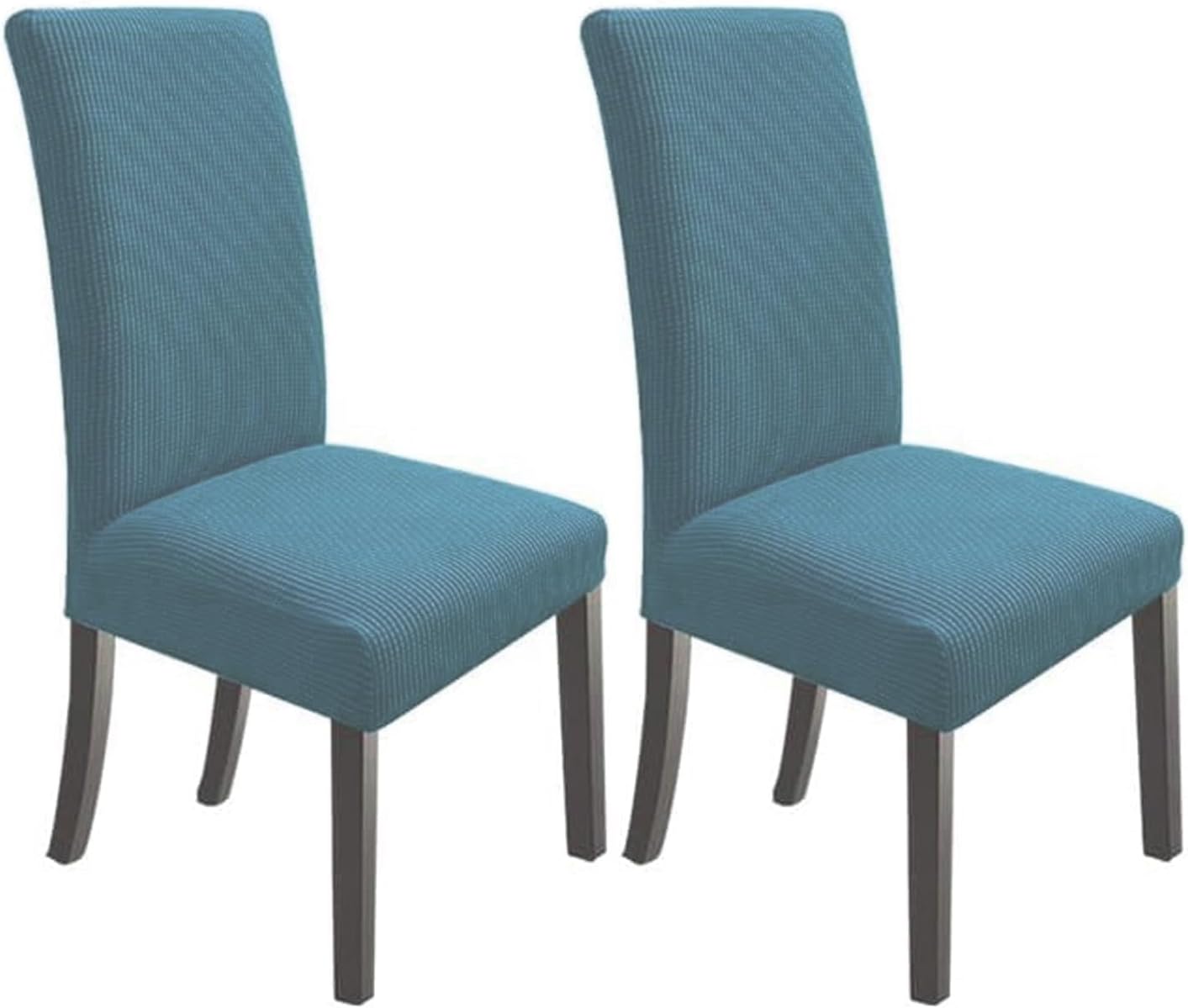 NORTHERN BROTHERS Dining Chair Covers Fit Stretch Chair Cover, 2 Pack Stretch Chair Covers for Dining Room