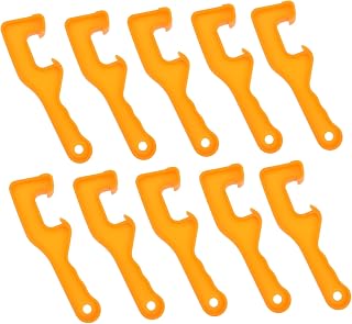 10pcs Bucket Opener Tool High Grade Plastic Barrel Lid Lifter for Paint Oil Cans Container Lid Remover Without Scratching Fingers