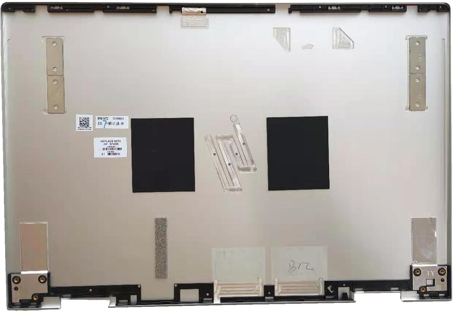 Replacement Laptop LCD Cover Back Rear Top Lid for HP Envy X360 15-DR 15-DS L54912-001 L55038-001 4600GB04000 (Sliver)