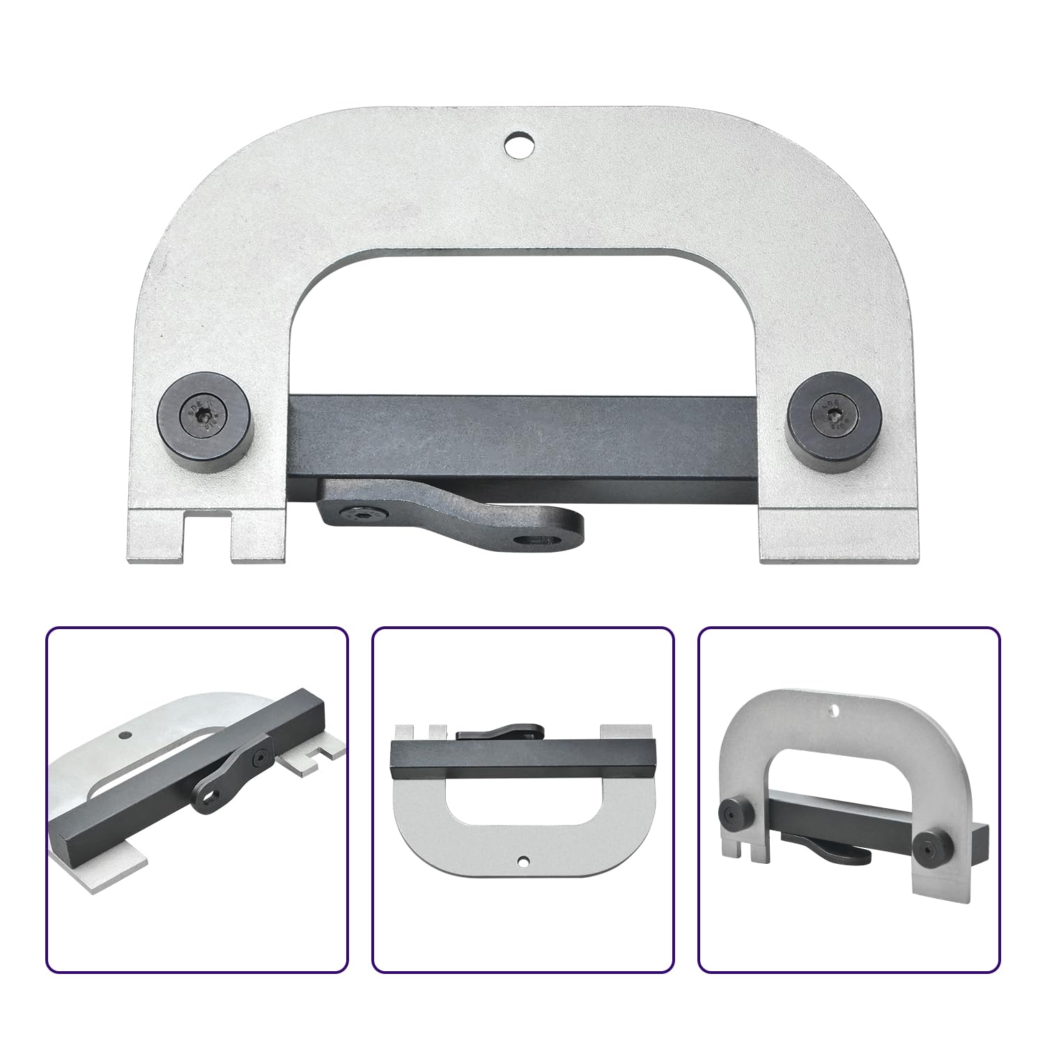 Kit di strumenti di bloccaggio della fasatura dell'albero a camme del motore compatibile con i codici Renault Clio Laguna 1.4 1.6 1.8 2.0 16V motore a benzina K4J K4M F4P F4R