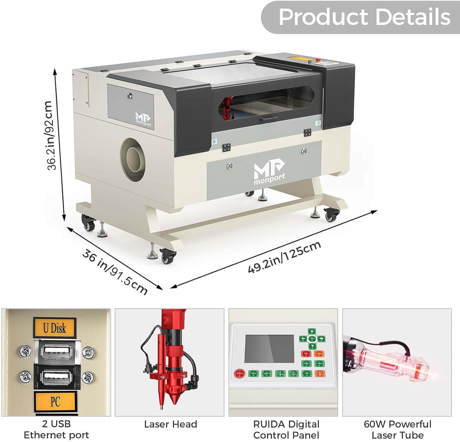 Monport Laser Engraver Product Details