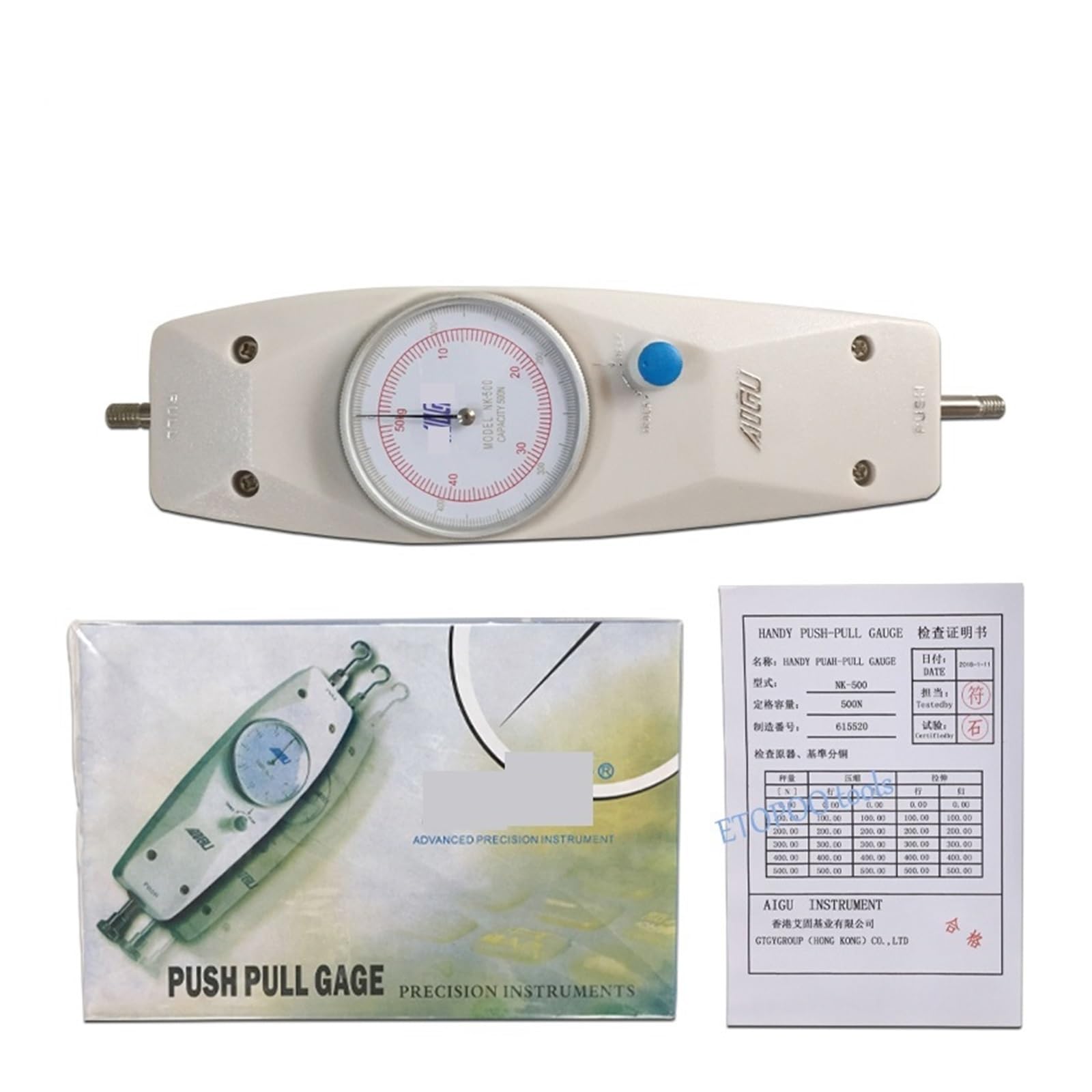 Dynamomètre, NK-20 NK-30 NK-50 NK-100 NK-300 NK-500 dynamomètre analogique Anglog Push Pull cadran jauge mesure Force jauge testeur mètre