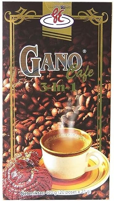Ganocafe 3in1 Instant Coffee (3 Boxes 60 Sac)