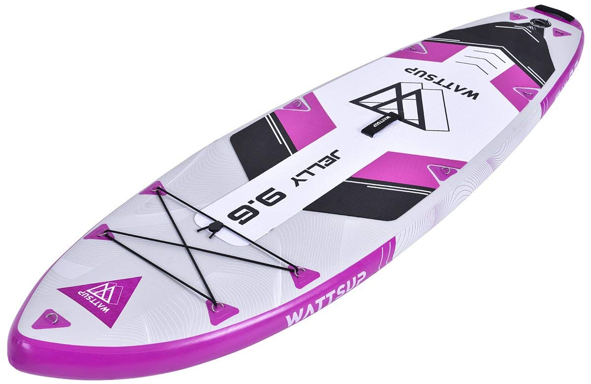 WS WattSUP Jelly 9'6" SUP Board Stand Up Paddle Surf-Board Paddle Paddel ISUP 290 cm