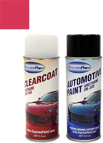 Vista 94 de ColorRite Aerosol para Chevrolet Aveo Pintura de retoque automotriz - Rojo Clearcoat 74/WA9260 - Color+Paquete Clearcoat 74/WA9260 (2007-2010) capa