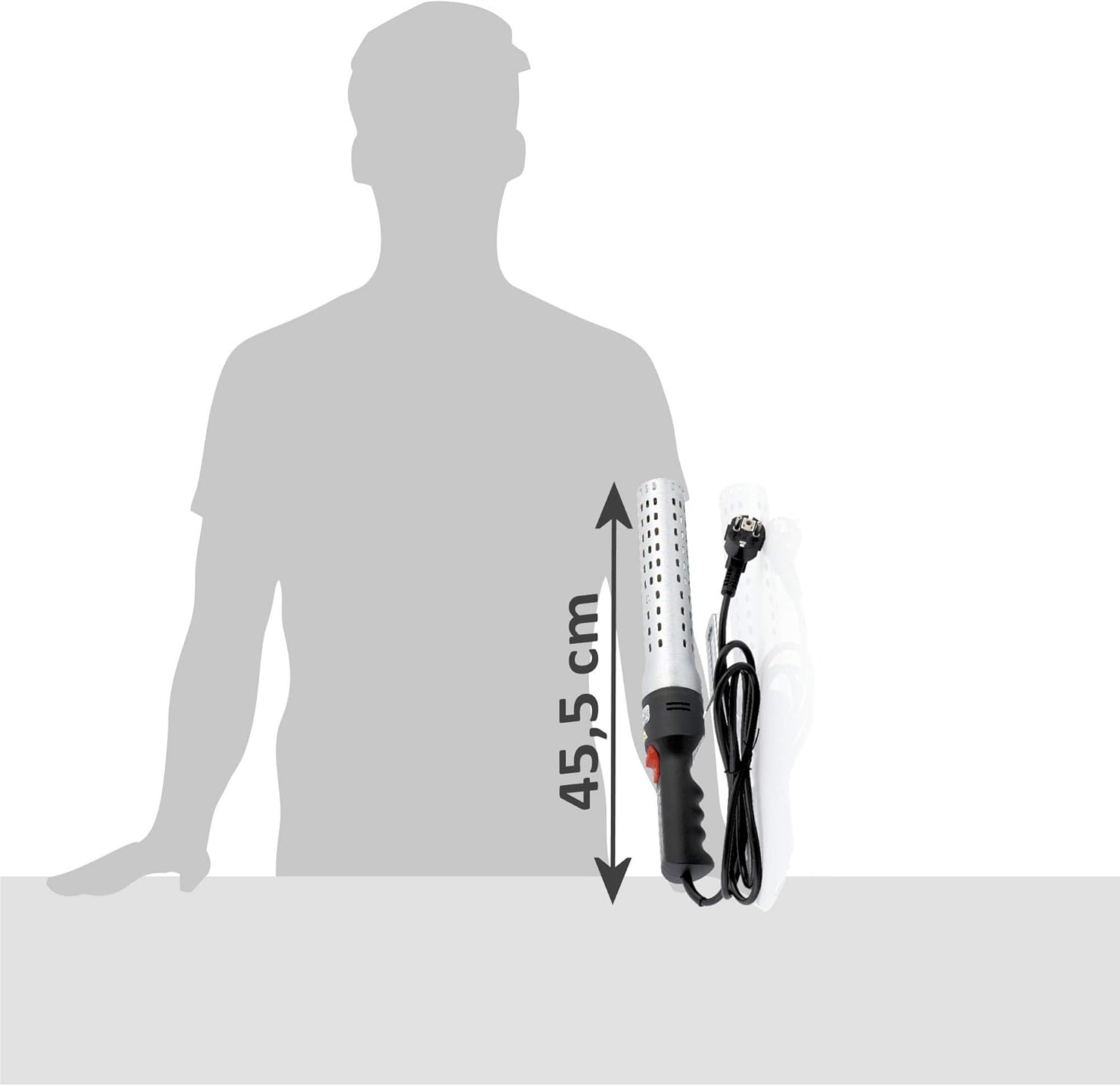 BBQ-Toro Accendigrill Elettrico IGGI | 2000 W, 650 °C | Accendino Elettrico a Carbone per Barbecue, Grill e caminetto BBQ-Toro Accendigrill Elettrico IGGI | 2000 W, 650 °C | Accendino Elettrico a Carbone per Barbecue, Grill e caminetto