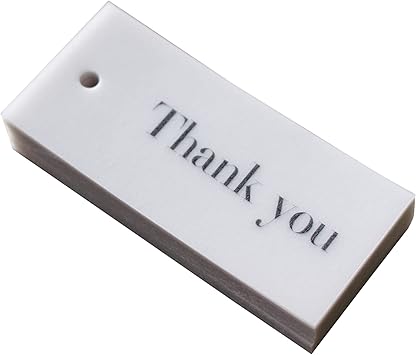 Amazon Bay Letterpress サンキュータグ 100枚 トレーシングペーパー ラッピング 結婚式 プチギフト 25 55mm ラッピング材 文房具 オフィス用品 Amazon Bay Letterpress サンキュータグ 100枚 トレーシングペーパー ラッピング 結婚式 プチギフト 25 55mm ラッピング材 文房具 オフィス用品