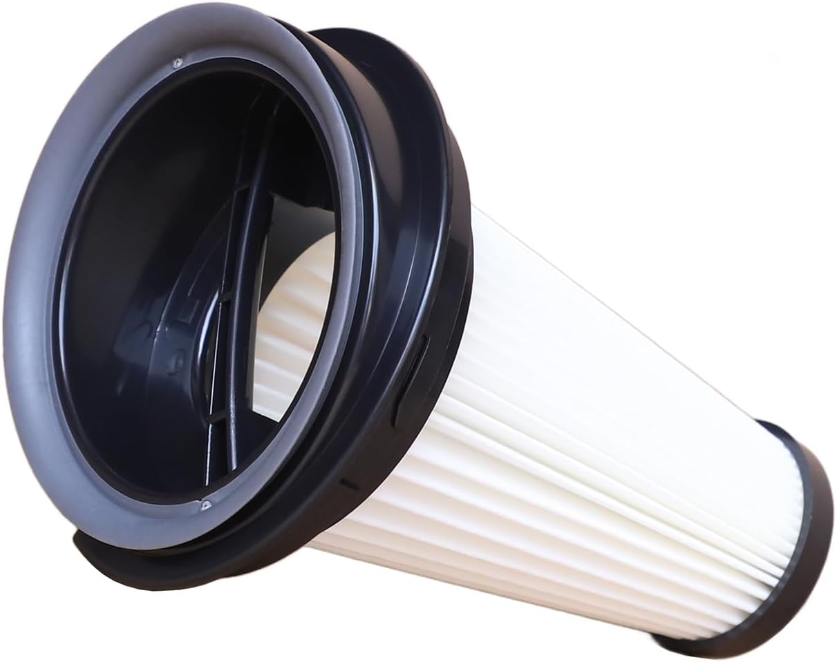 Top view of the ZR005202 HEPA filter, showing the top opening and rubber seal.