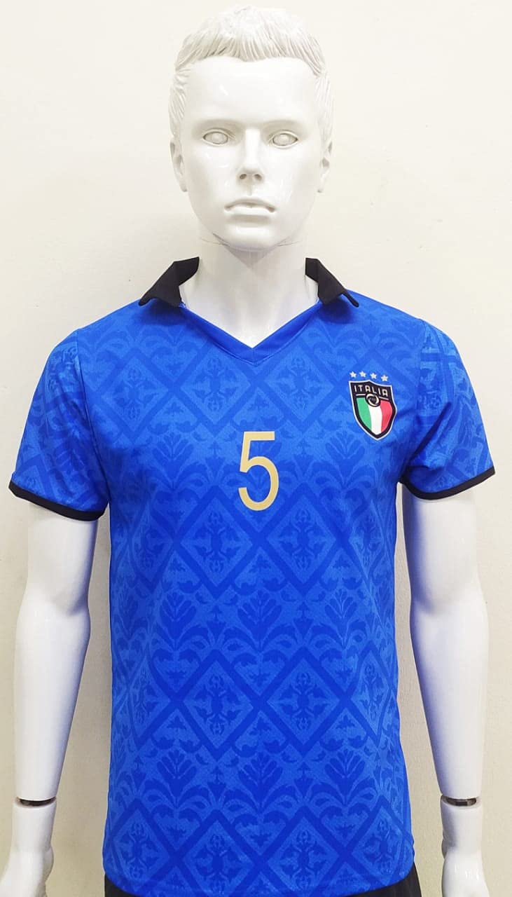 STEYN Italy UEFA Euro Cup 2021 Jersey Half Sleeves Amazon in Sports Fitness Outdoors