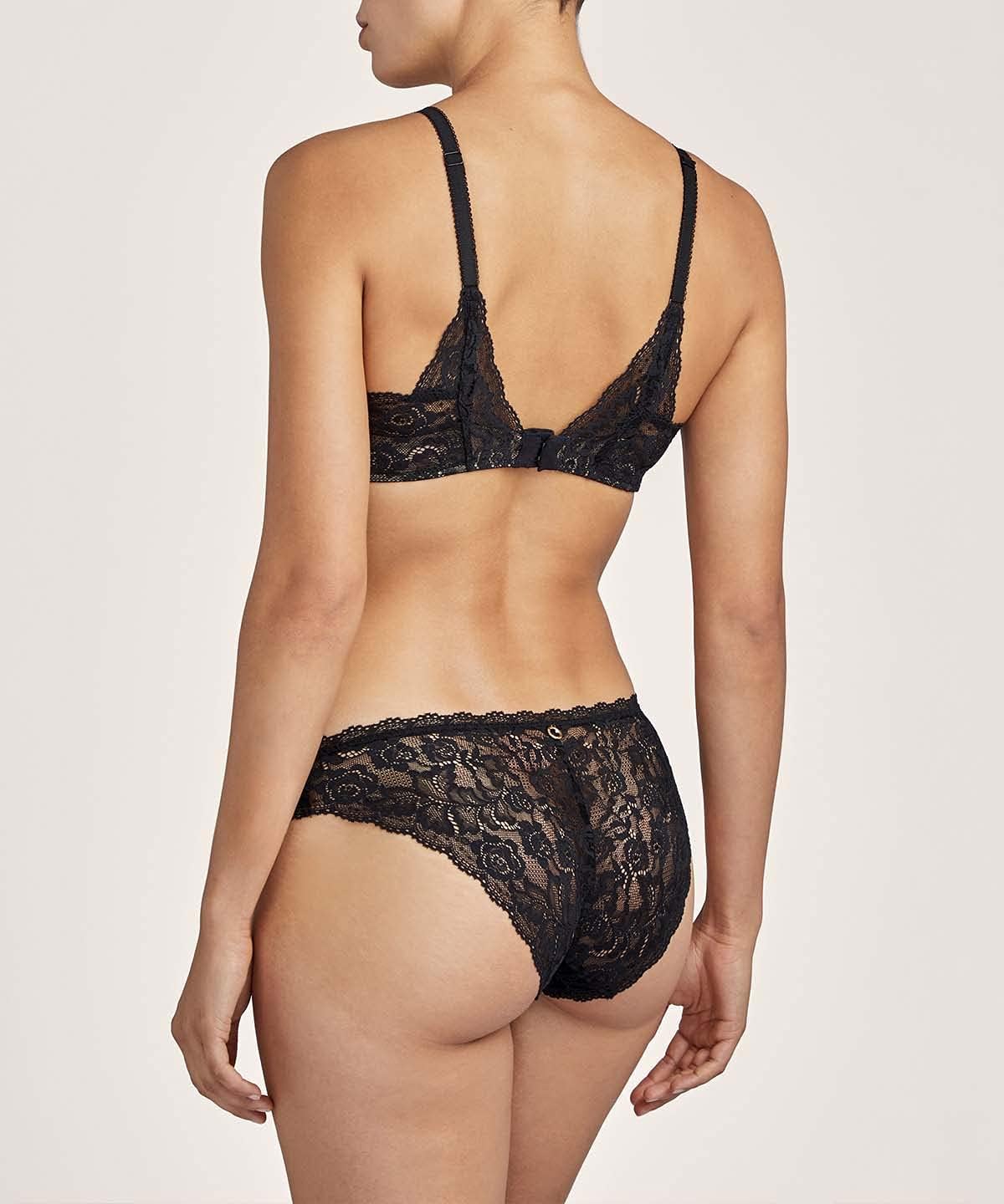Aubade Women's Rosessence Shoulder Plunge Bra