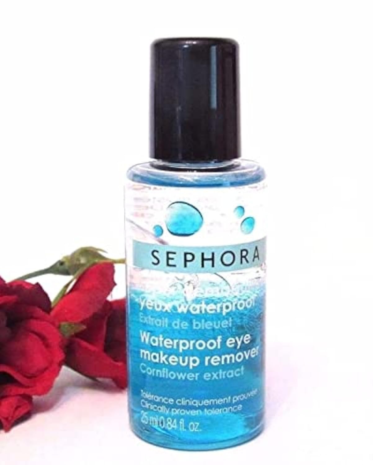 Sephora Waterproof Eye Makeup Remover With Cornflower Extract 0.84 oz Travel Size